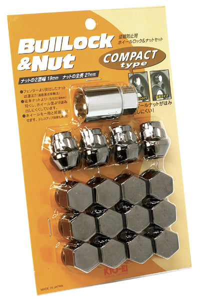 KYO-EI LOCK & NUT COMPACT TYPE 16 PIECES M12xP1.5 K601K