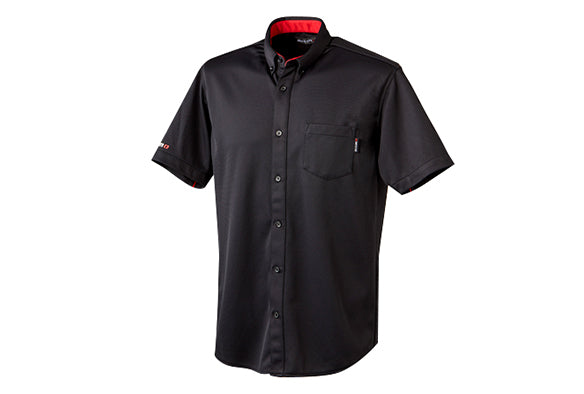 NISSAN PREMIUM CARBON BUTTON DRY SHIRT S FASHION GOODS   KWA0150L01BK