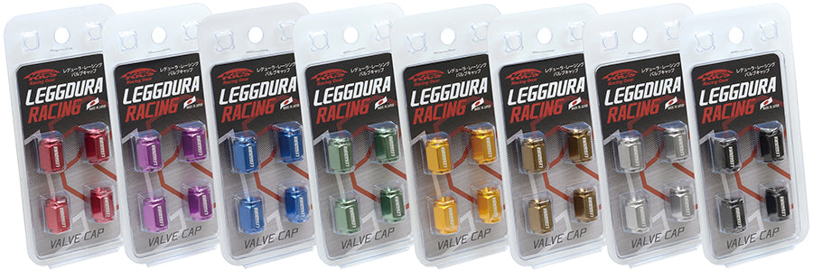 KYO-EI LEGGDURA RACING VALVE CAP REDEYURA RACING VALVE CAP CKIVG