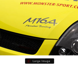 MONSTER SPORT M16A MONSTERTUNING STICKER [WHITE] FOR  896160-0000M