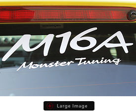 MONSTER SPORT M16A MONSTERTUNING STICKER [WHITE] FOR  896160-0000M