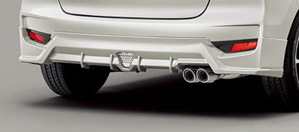 MUGEN Rear Under Spoiler Shining Gray Metallic  For FIT JAZZ GK3 GK4 GK5 GK6 GP5 GP6 84111-XMKB-K1S0-HG