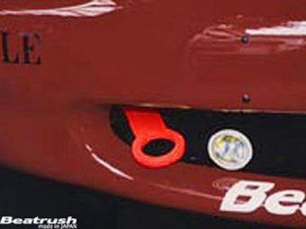 LAILE BEATRUSH FRONT TOW HOOK RED For MAZDA ROADSTER NB8C NB6C NA8C NA6CE S105082TF-FA