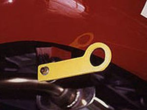 LAILE BEATRUSH TOW HOOK FRONT AND REAR SET YELLOW For ROADSTER NB8C NB6C NA8C NA6CE S105082TF-S