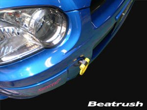 LAILE BEATRUSH FRONT TOW HOOK YELLOW For SUBARU IMPREZA WRX GDB GDA S106016TF-FS