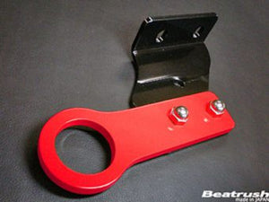LAILE BEATRUSH REAR TOW HOOK RED For SUBARU IMPREZA WRX GDB GDA S106016TF-RA - Black Hawk Japan