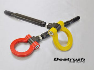 LAILE BEATRUSH FRONT TOW HOOK YELLOW For SUBARU IMPREZA WRX STi GRB GVB S106020TF-FS
