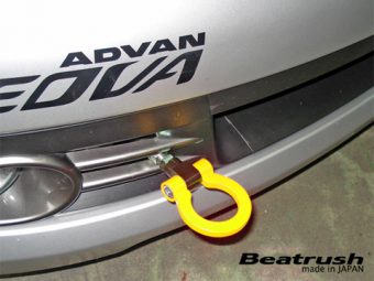 LAILE BEATRUSH FRONT TOW HOOK RED For SUBARU IMPREZA WRX STi GRB GVB S106020TF-FSA