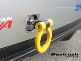 LAILE BEATRUSH REAR TOW HOOK YELLOW For SUBARU IMPREZA WRX STi GRB GVB S106020TF-RS
