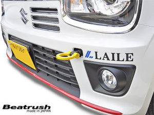 LAILE BEATRUSH FRONT TOW HOOK YELLOW For SUZUKI ALTO HA36S S108502TF-FS