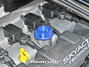 LAILE BEATRUSH ONE TOUCH TYPE OIL FILLER CAP BLUE For MAZDA S1401AM-Z1B