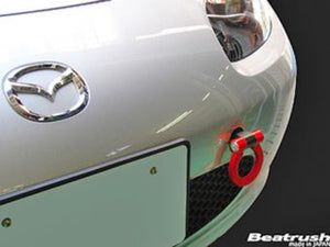 LAILE BEATRUSH FRONT TOW HOOK RED For COLT RALLIART Ver R Z27AG ROADSTER NCEC S105084TF-FSA