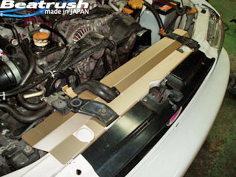 LAILE BEATRUSH RADIATOR COOLING PANEL For SUBARU IMPREZA WRX GC8 S146010RP-A