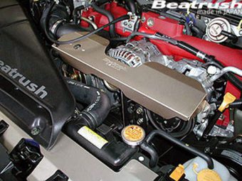 LAILE BEATRUSH PULLEY COVER GOLD For SUBARU IMPREZA WRX STi GDB S146016PC - Black Hawk Japan