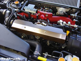 LAILE BEATRUSH PULLEY COVER BLUE For WRX STi VAB IMPREZA WRX STi GRB GVB S146020PCA