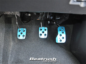 LAILE BEATRUSH FOOT PEDAL SET BLUE For TOYOTA GR YARIS GXPA16 YARIS MXPA10 S41018PS-AB
