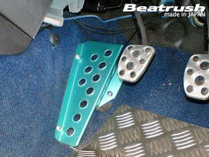LAILE BEATRUSH DRIVER'S FOOTREST SILVER For IMPREZA WRX GDB GDA IMPREZA WRX GC8 S46010DRS