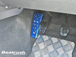 LAILE BEATRUSH DRIVER'S FOOTREST BLACK For IMPREZA WRX GDB GDA IMPREZA WRX GC8 S46010DRK
