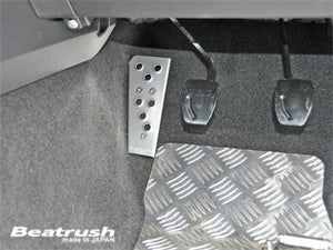 LAILE BEATRUSH DRIVER'S FOOTREST BLACK For IMPREZA WRX GDB GDA IMPREZA WRX GC8 S46010DRK