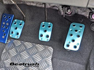 LAILE BEATRUSH FOOT PEDAL SET BLUE For SUBARU WRX STi VAB S46024PS-AB