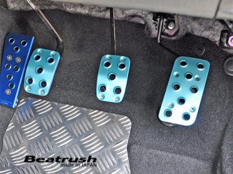 LAILE BEATRUSH FOOT PEDAL SET DEEP BLUE For SUBARU WRX STi VAB S46024PS-AD