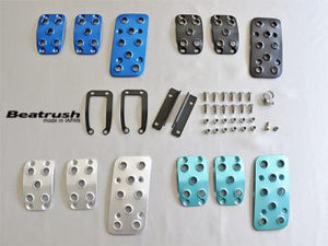 LAILE BEATRUSH FOOT PEDAL SET BLUE For SUBARU WRX STi VAB S46024PS-AB