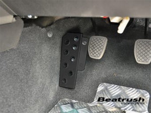 LAILE BEATRUSH DRIVER'S FOOTREST BLACK For TOYOTA 86 ZN6 SUBARU BRZ ZC6 S46400DRK
