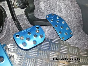 LAILE BEATRUSH FOOT PEDAL SET BLACK For WAGON-R STINGRAY MH34S HUSTLER MR41S MR31S S48906PS-AK