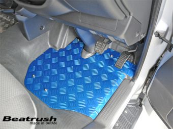 LAILE BEATRUSH FLOOR PANEL DRIVER AND PASSENGER SET DEEP BLUE For HIACE VAN TRH200V S71800FPSD