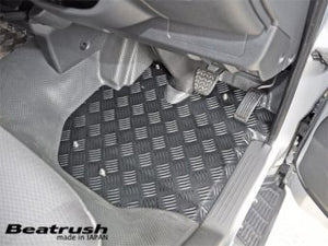 LAILE BEATRUSH FLOOR PANEL DRIVER AND PASSENGER SET RED For HIACE VAN TRH200V S71800FPSR - Black Hawk Japan