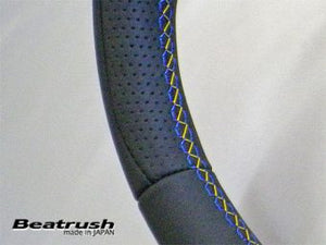 LAILE BEATRUSH SPORTS STEERING WHEEL CENTER MARK BLUE For ROADSTER RF NDERC S75086SS1