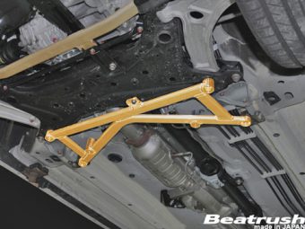 LAILE BEATRUSH FRONT MEMBER SUPPORT BAR For MITSUBISHI LANCER Evo 10 CZ4A S83060PB-FA