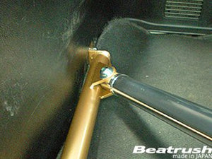 LAILE BEATRUSH REAR CROSSBEAM PILLAR BAR For HONDA INTEGRA Type-R DC2 S84050PB-RX - Black Hawk Japan
