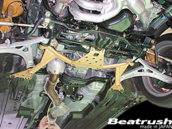 LAILE BEATRUSH FRONT PERFORMANCE BAR For SUBARU LEGACY BP5 S86103PB-F