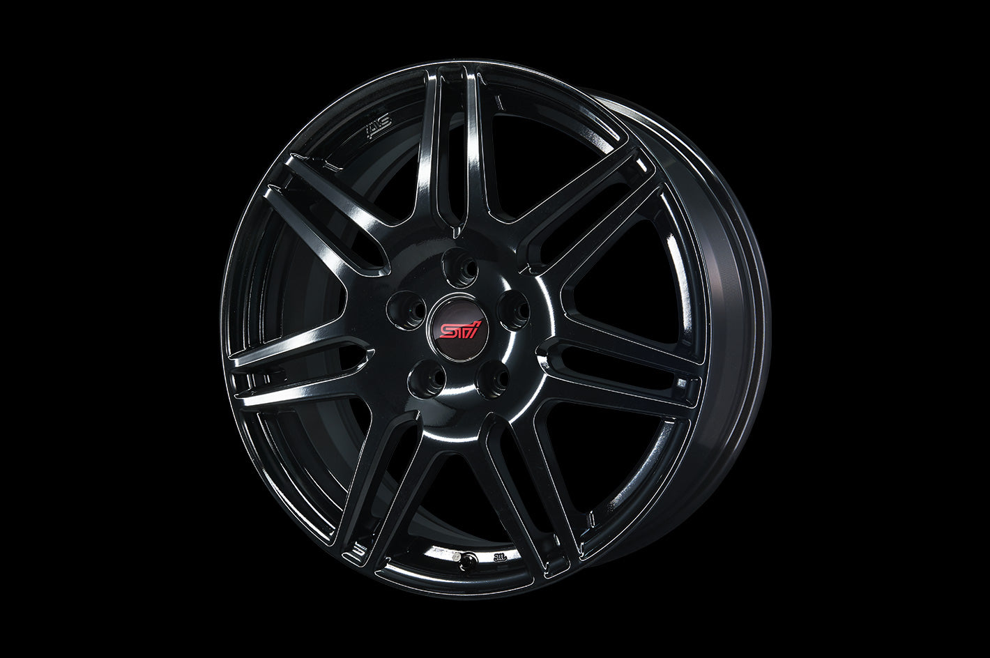 STI WHEEL GUNMETALLIC 17×7.0J 48 114.3x5 FOR SUBARU FORESTER SK SG217SJ110