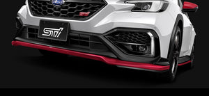 STI FRONT UNDER SPOILER CHERRY RED FOR WRX S4(VB) SG517VC020