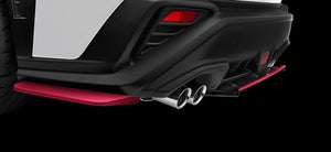 STI REAR SIDE UNDER SPOILER CHERRY RED FOR WRX S4(VB) SG517VC220