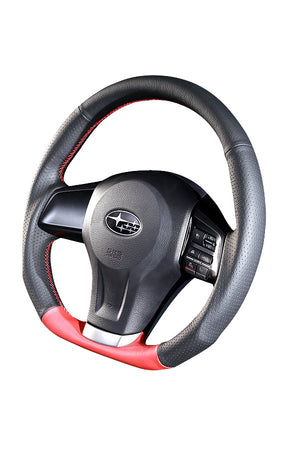DAMD STEERING WHEEL  For SUBARU LEGACY BM BR (D ~) 12/5 ~ SS360-D RED FORMULA