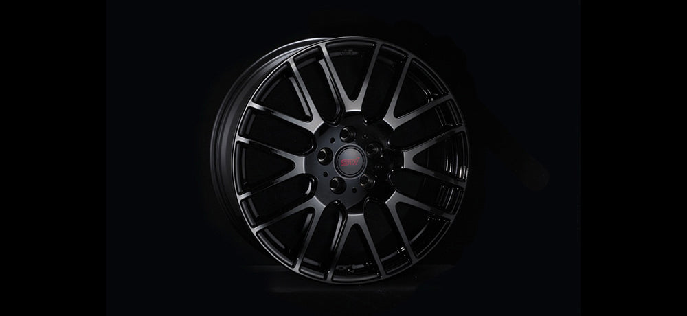 STI WHEEL 19x8J 53 48 55 5-114.3 BLACK For SUBARU LEVORG VN ST28100VV330