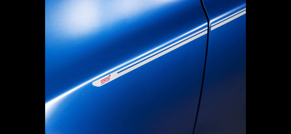 STI PIN STRIPE SET (SILVER)  For IMPREZA 4DooR (GJ) ST91042ST020