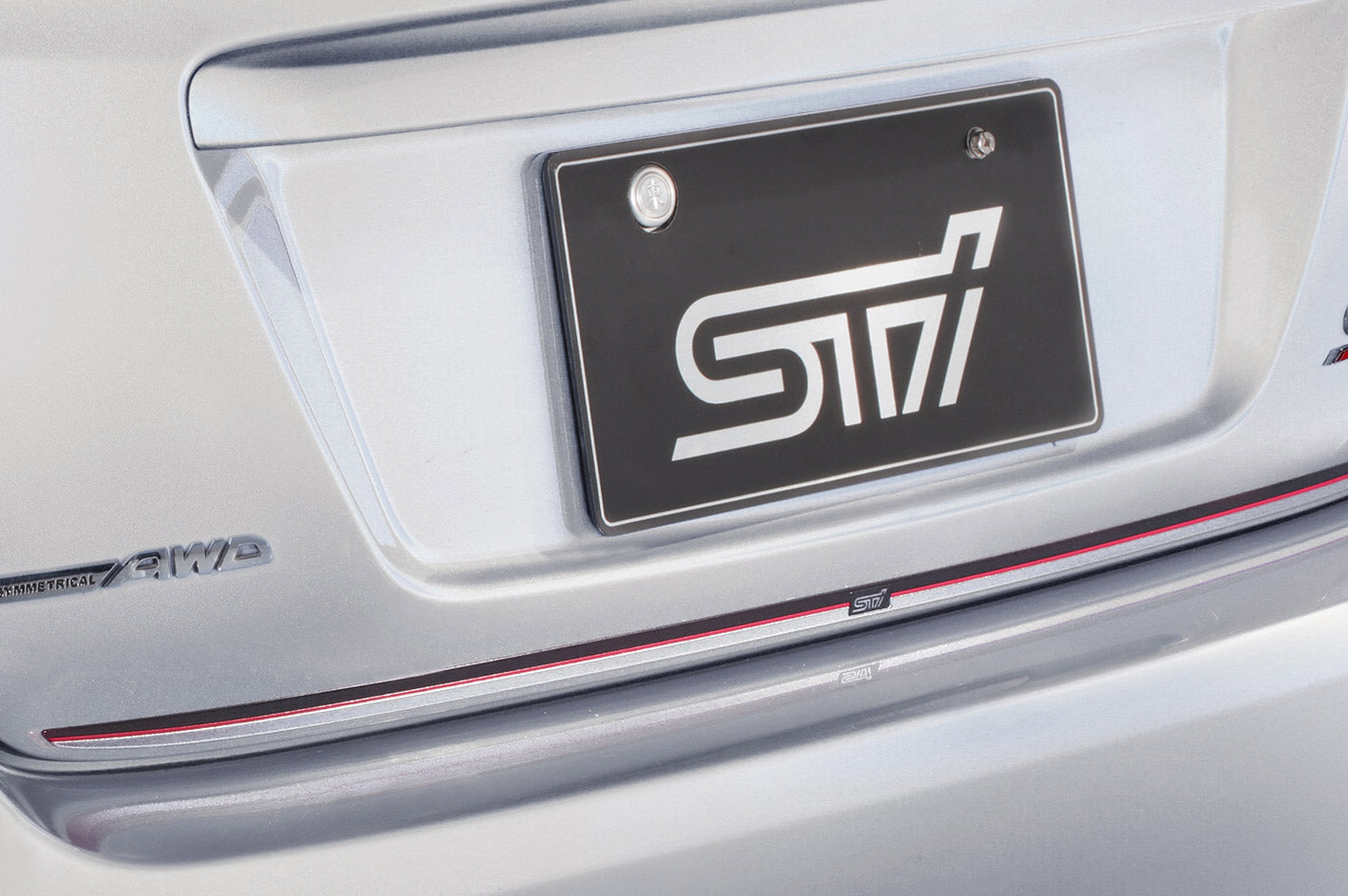 STI TRUNK LID GARNISH COMBI 3 COLORS FOR SUBARU WRX S4 VA ST91042VV070