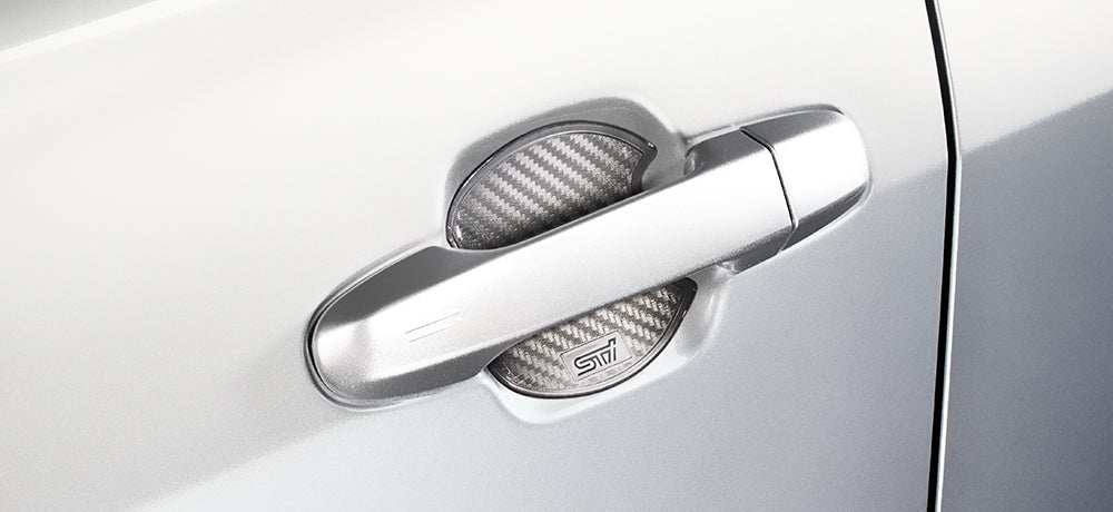 STI DOOR HANDLE PROTECTOR SILVER FOR WRX S4(VB) ST91099ST150