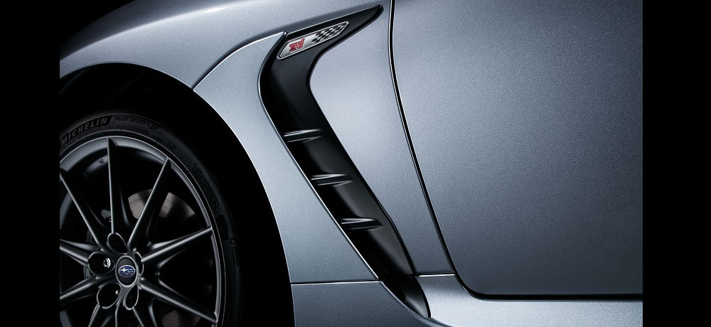 STI FRONT FENDER GARNISH For SUBARU BRZ ZD8 ST91112ZM000 - Black Hawk Japan