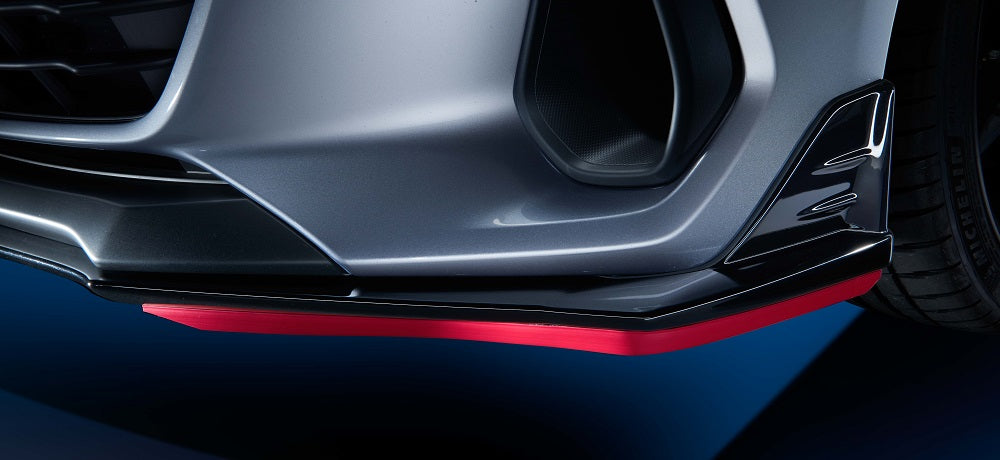 STI SKIRT LIP CHERRY RED For SUBARU BRZ ZD8 ST96020ST070