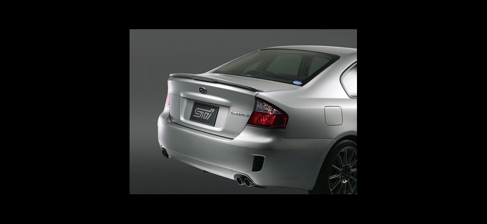 STI TRUNK SPOILER NON COLOUR  For LEGACY B4 (BL) ST9605021110 - Black Hawk Japan
