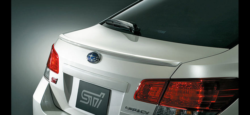 STI TRUNK SPOILER (ICE SILVER)  For LEGACY B4 (BM) ST96050EZ150