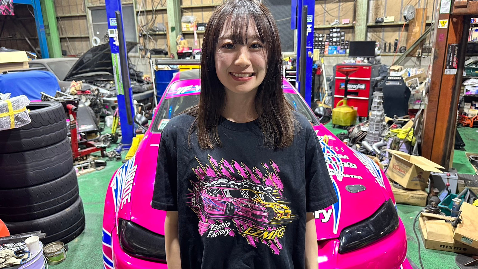 YASHIO FACTORY X LZMFG COLLABORATION T-SHIRT 2023 L YASHIO-FACTORY-00094