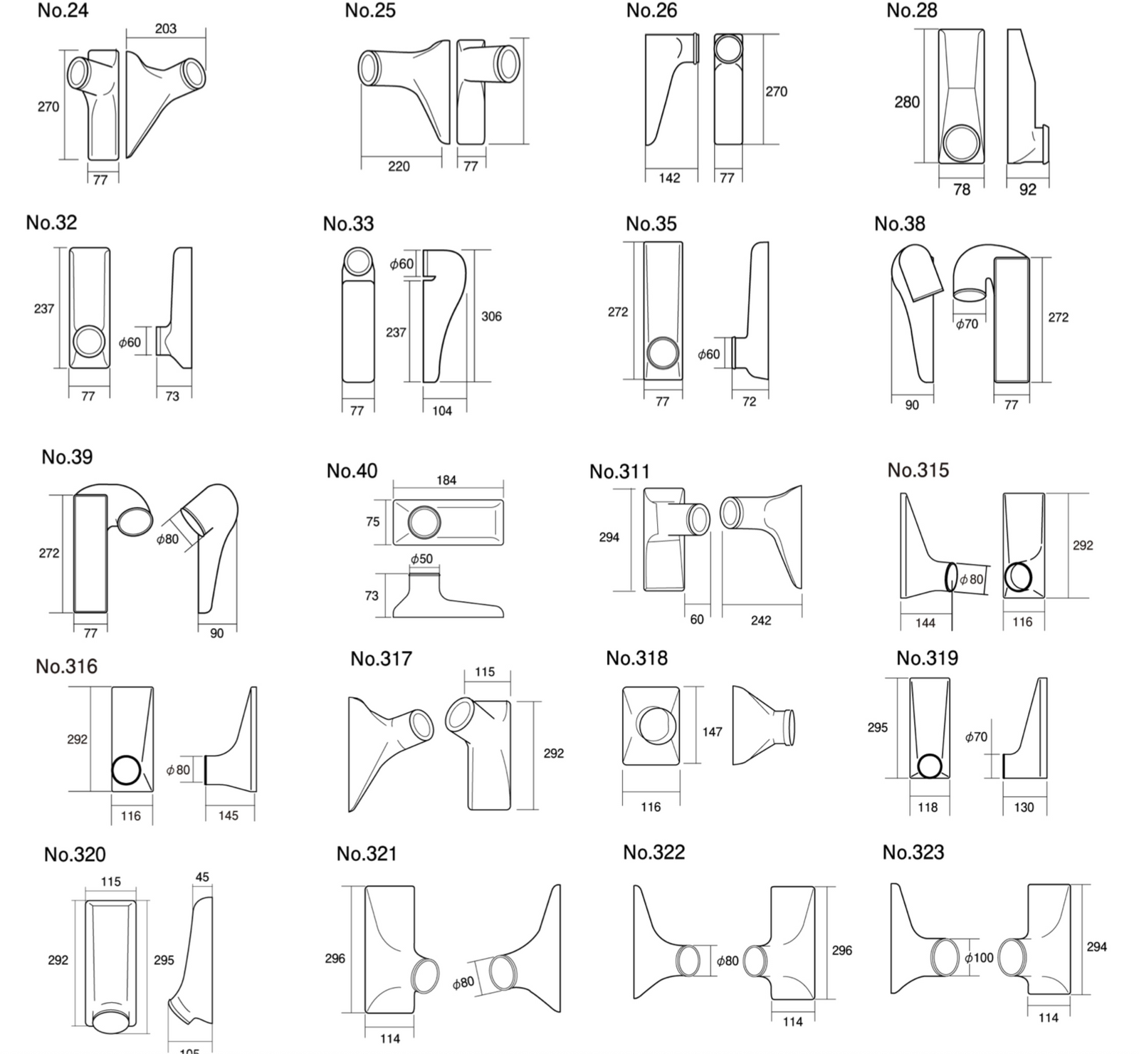 GREDDY INTERCOOLER SIDE TANK FOR NISSAN SKYLINE BCNR33 12000525