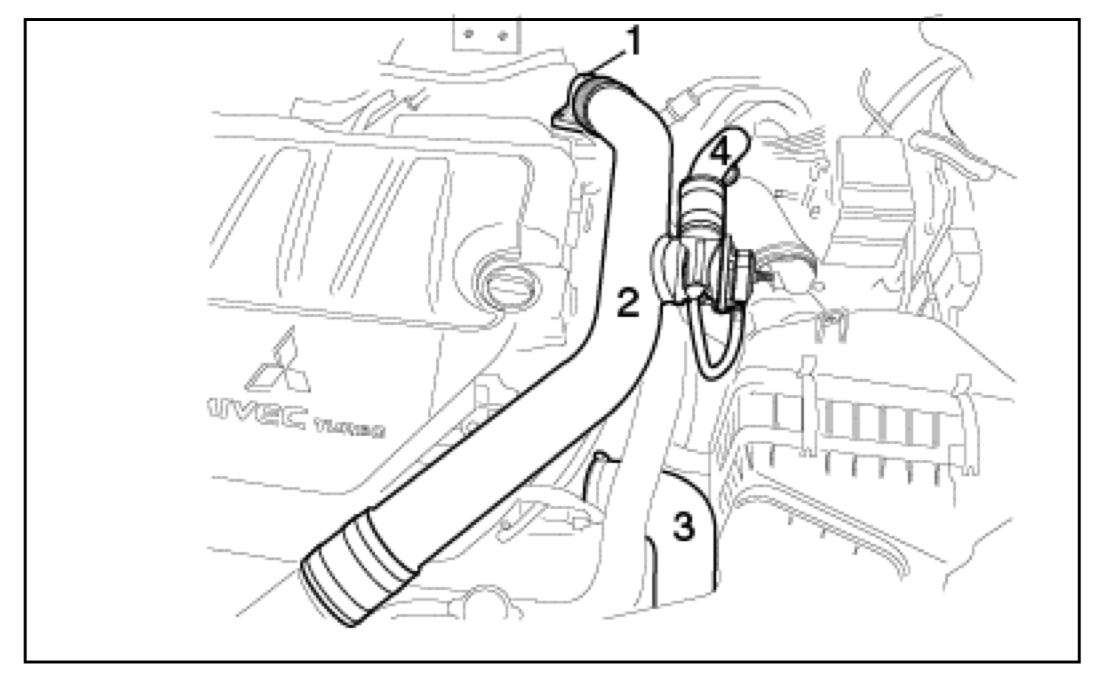 GREDDY ALUMINUM INTAKE PIPE SET FOR MITSUBISHI LANCER EVO 10 CZ4A 12030917