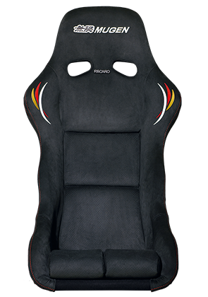 MUGEN Full bucket seat MS-R [seat rails set] [Driver's]  For CIVIC TYPE R FK2 81500-XMEB-K1S0-D - Black Hawk Japan